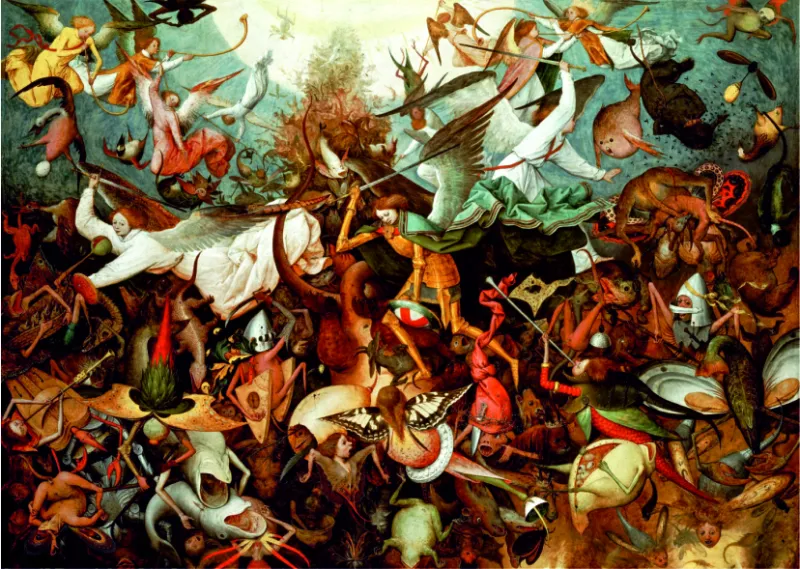Brueghel Pieter: The Fall of the Rebel Angels, 1562