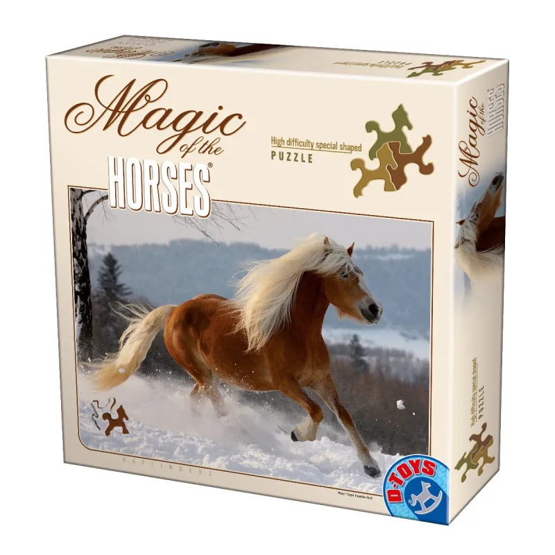 Jigsaw Puzzle - 239 Pieces - Horses Magic : Haflinger II