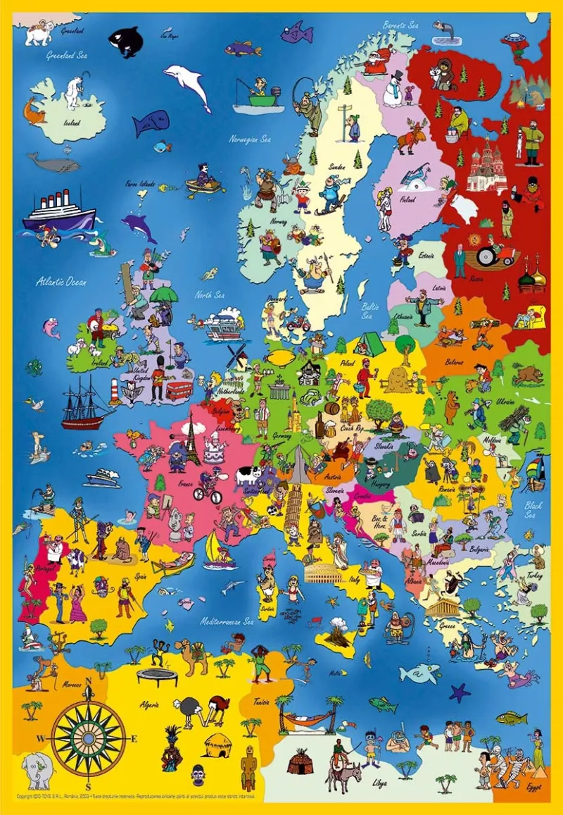 Map of Europe