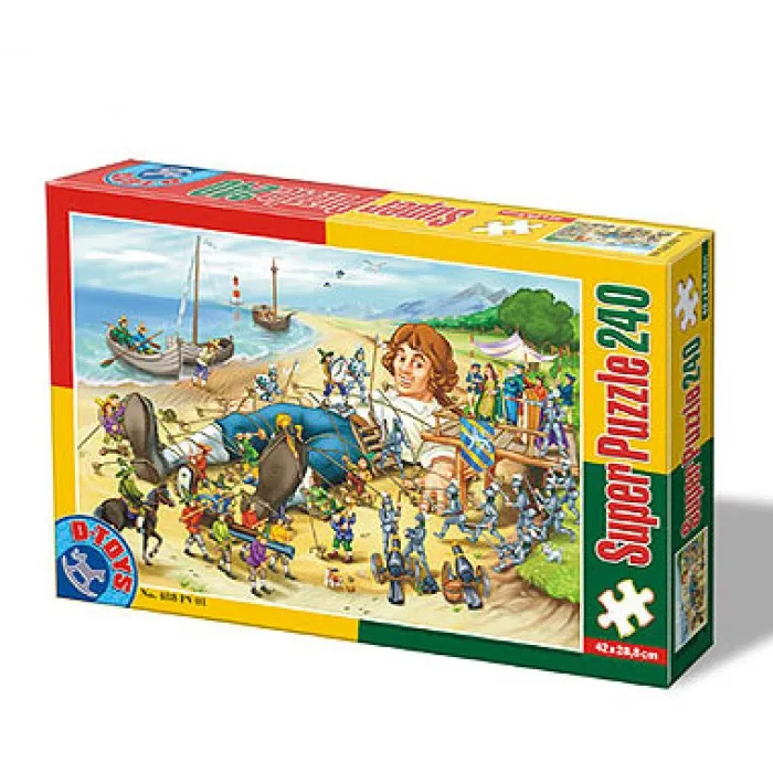 XXL pieces -Gulliver and the Lilliputians