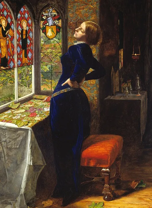 John Everett Millais - Mariana