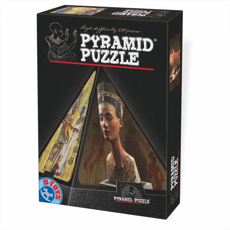Jigsaw Puzzle - 500 Pieces - 3D Pyramid - Egypt : The Gods