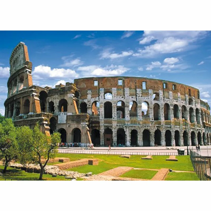 Jigsaw Puzzle - 500 Pieces - Landscapes : Colosseum, Rome
