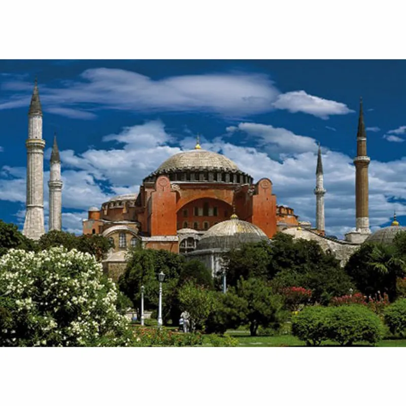 Jigsaw Puzzle - 500 Pieces - Landscapes : Hagia Sophia, Istanbul, Turkey