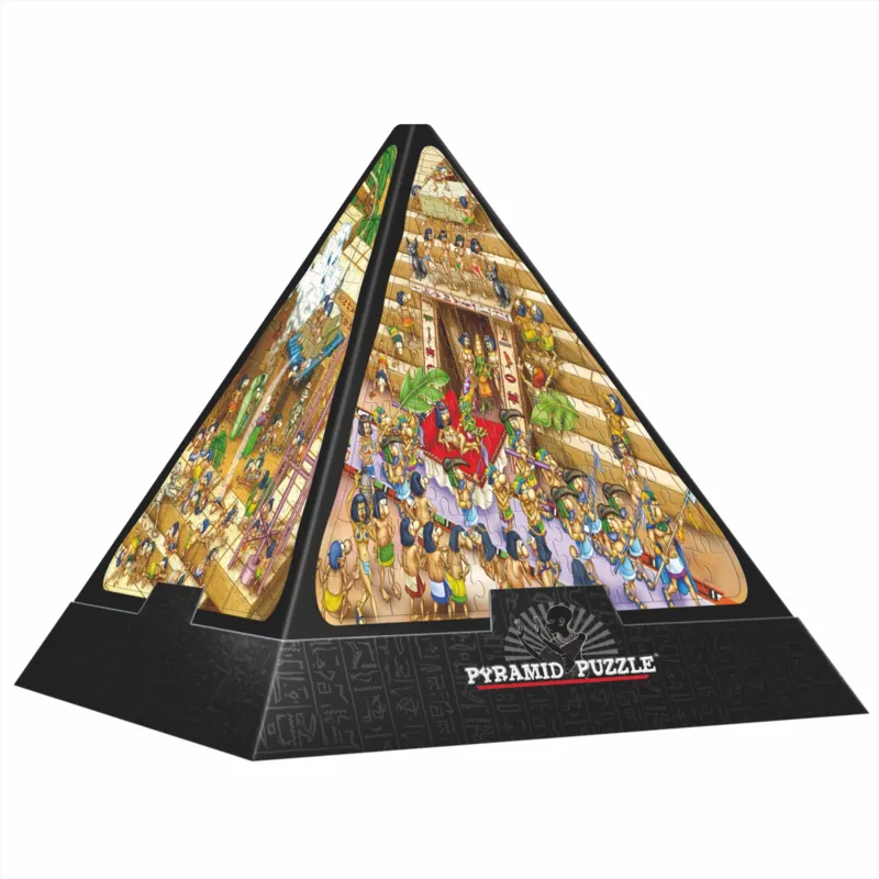 Jigsaw Puzzle - 504 Pieces - 3D Pyramid - Egypt : Cartoon
