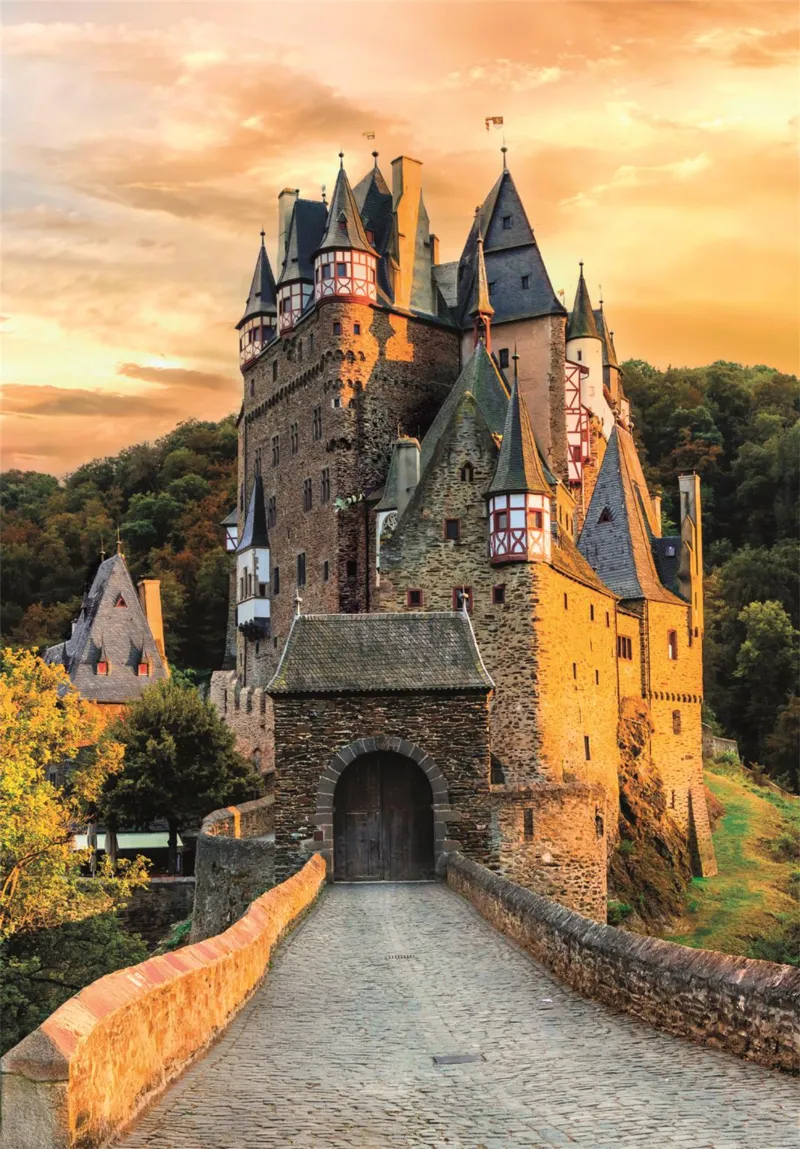 Golden Hour at Eltz Castle, Wierschem, Germany