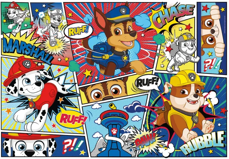 Paw Patrol-Supercolor Puzzle