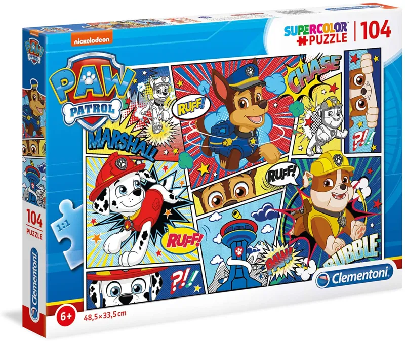 Paw Patrol-Supercolor Puzzle