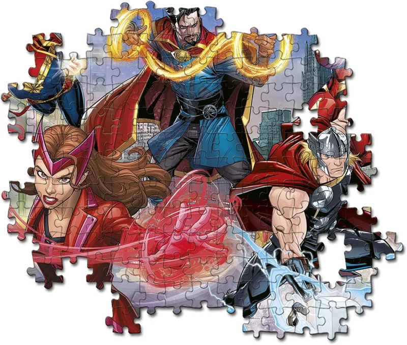 XXL Pieces - Super Color - Glitter Effect - Marvel Avengers