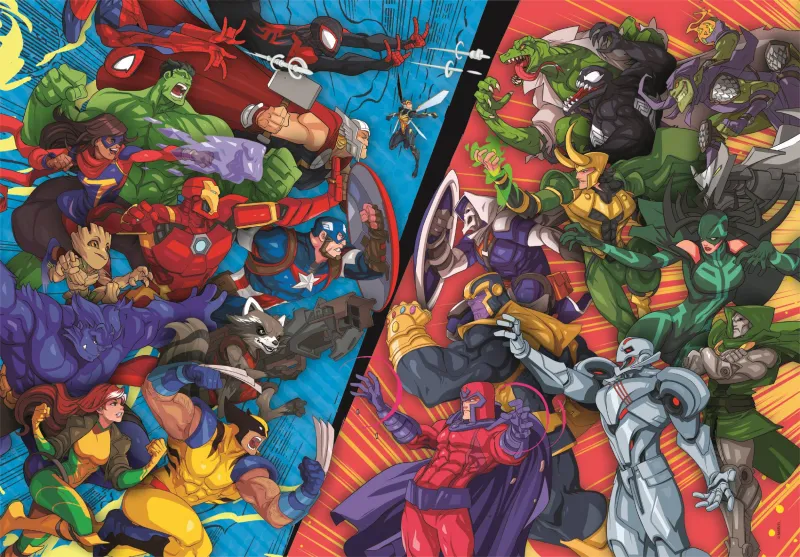 Marvel Heroes vs Villains