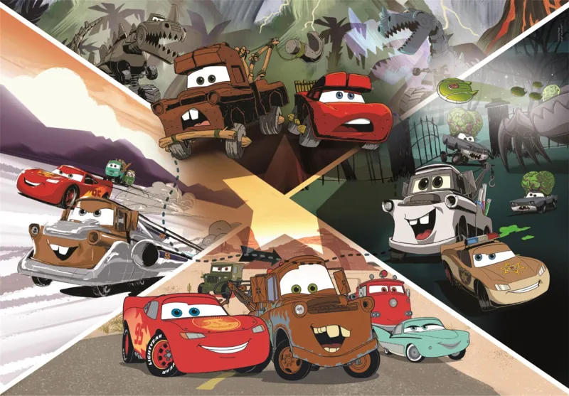 XXL Pieces - Cars on the road