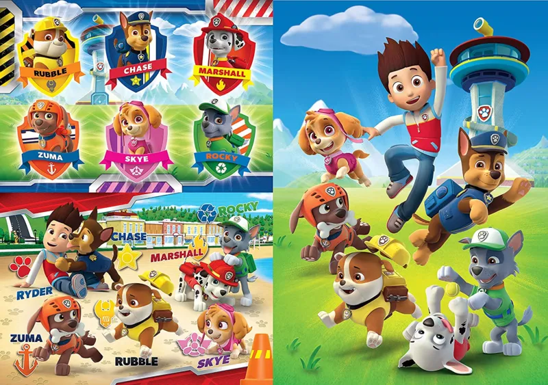 Cube Puzzle - Paw Patrol