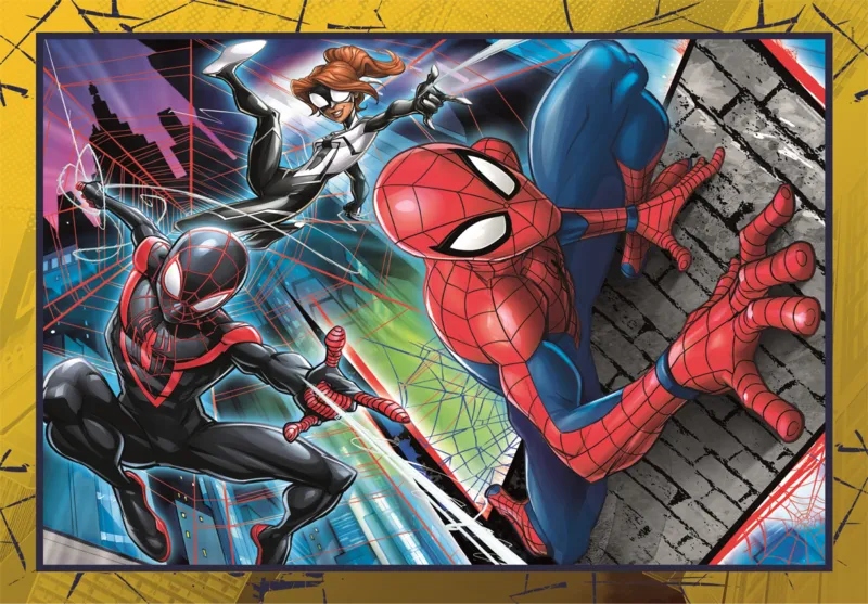 4 Puzzles - Spider-Man