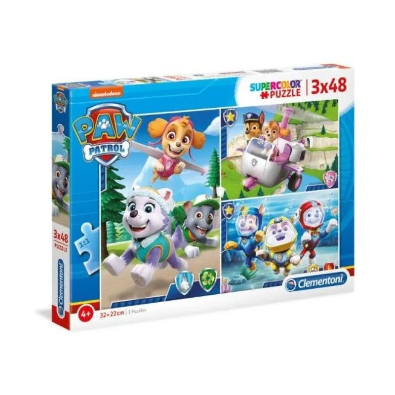 Paw Patrol (3x48 Pieces)