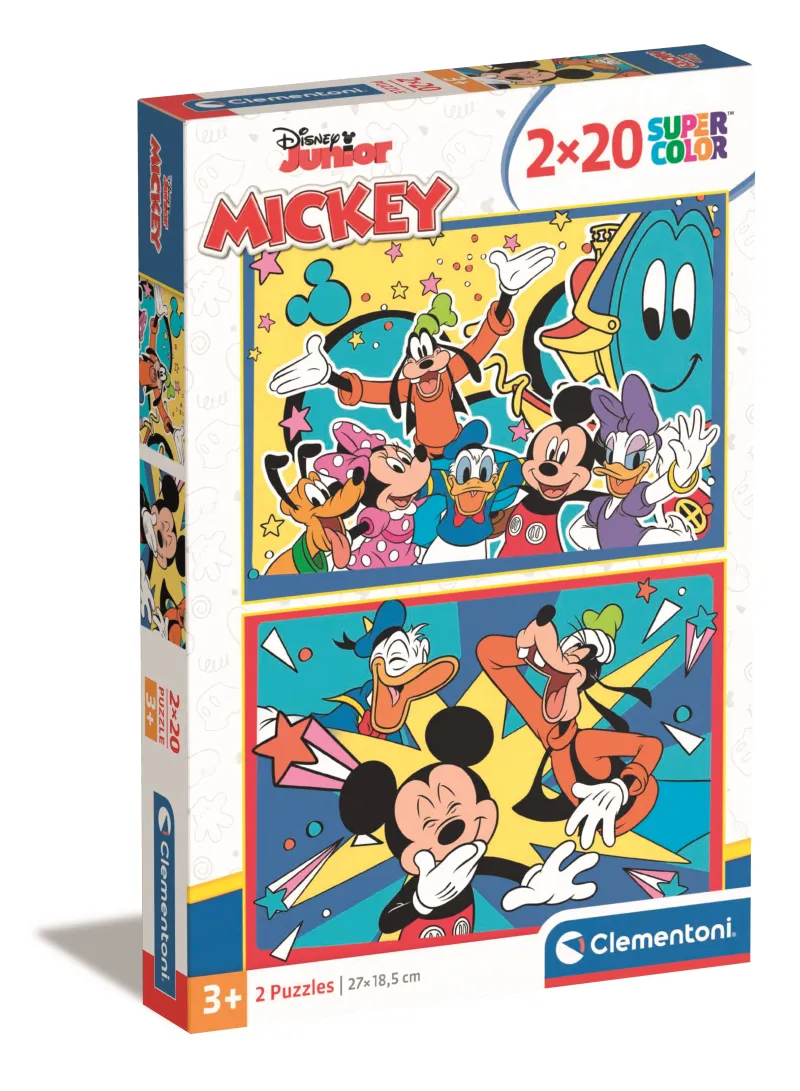 2 Puzzles - Mickey and Friends