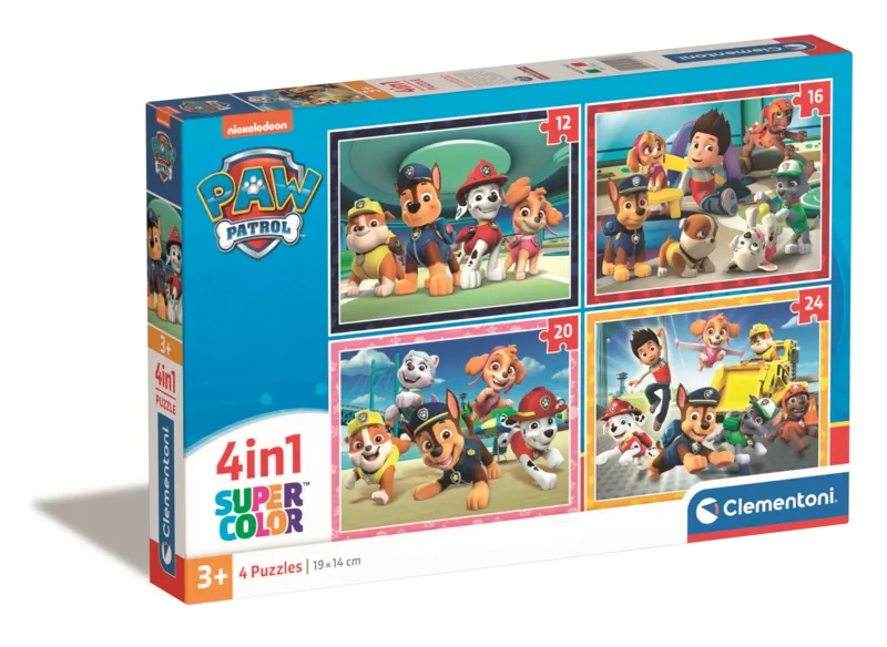 4 Puzzles - Paw'Patrol