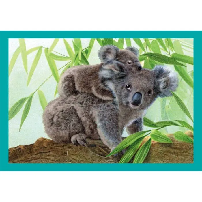 Puzzle 4 en 1 - Mum and Baby Animals