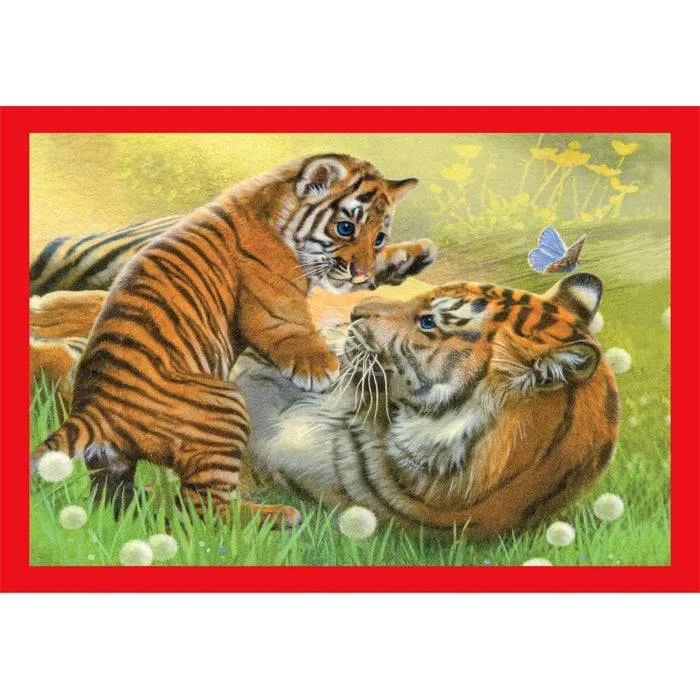 Puzzle 4 en 1 - Mum and Baby Animals