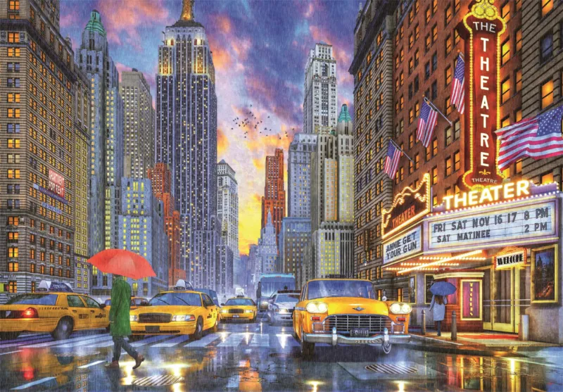 Rainy Manhattan