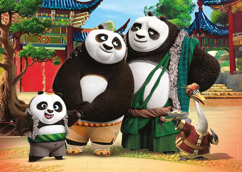 Floor Puzzle - Kung Fu Panda 3