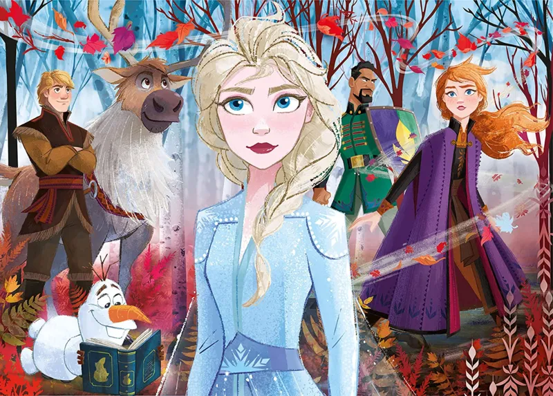 Superkit 4 in 1 - Frozen 2 (2 Puzzles + Memory + Domino)