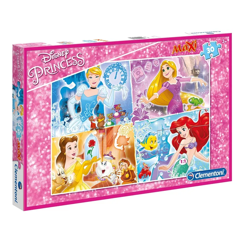 Clementoni - Jigsaw puzzle XXL Pieces - Disney Princess - 30 pieces ...