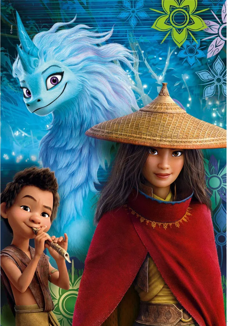 3 Jigsaw Puzzles - Disney Raya