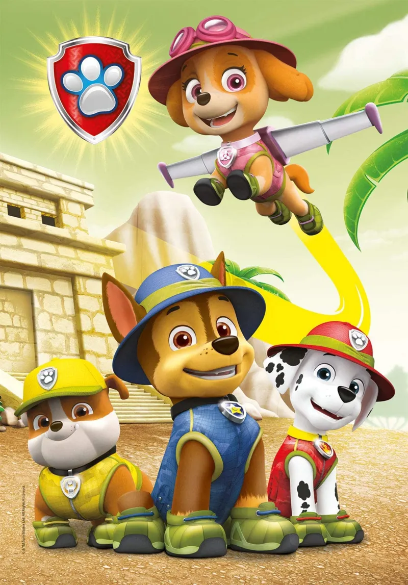 3 Jigsaw Puzzles - Paw Patrol