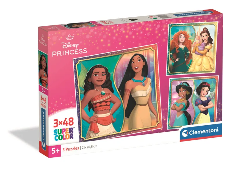 3 Puzzles - Disney Princess