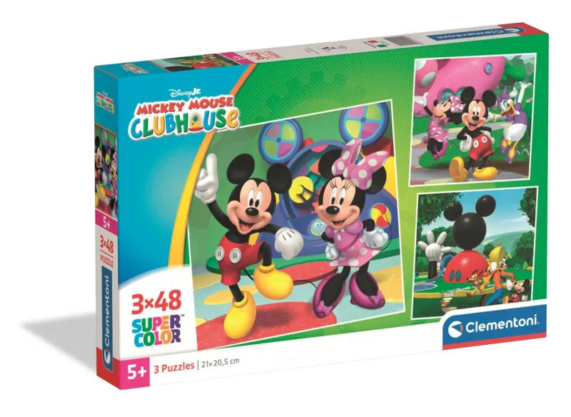 3 Puzzles - Mickey Mouse