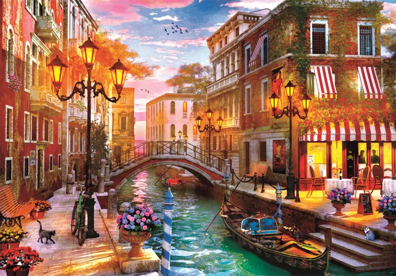 Sunset over Venise