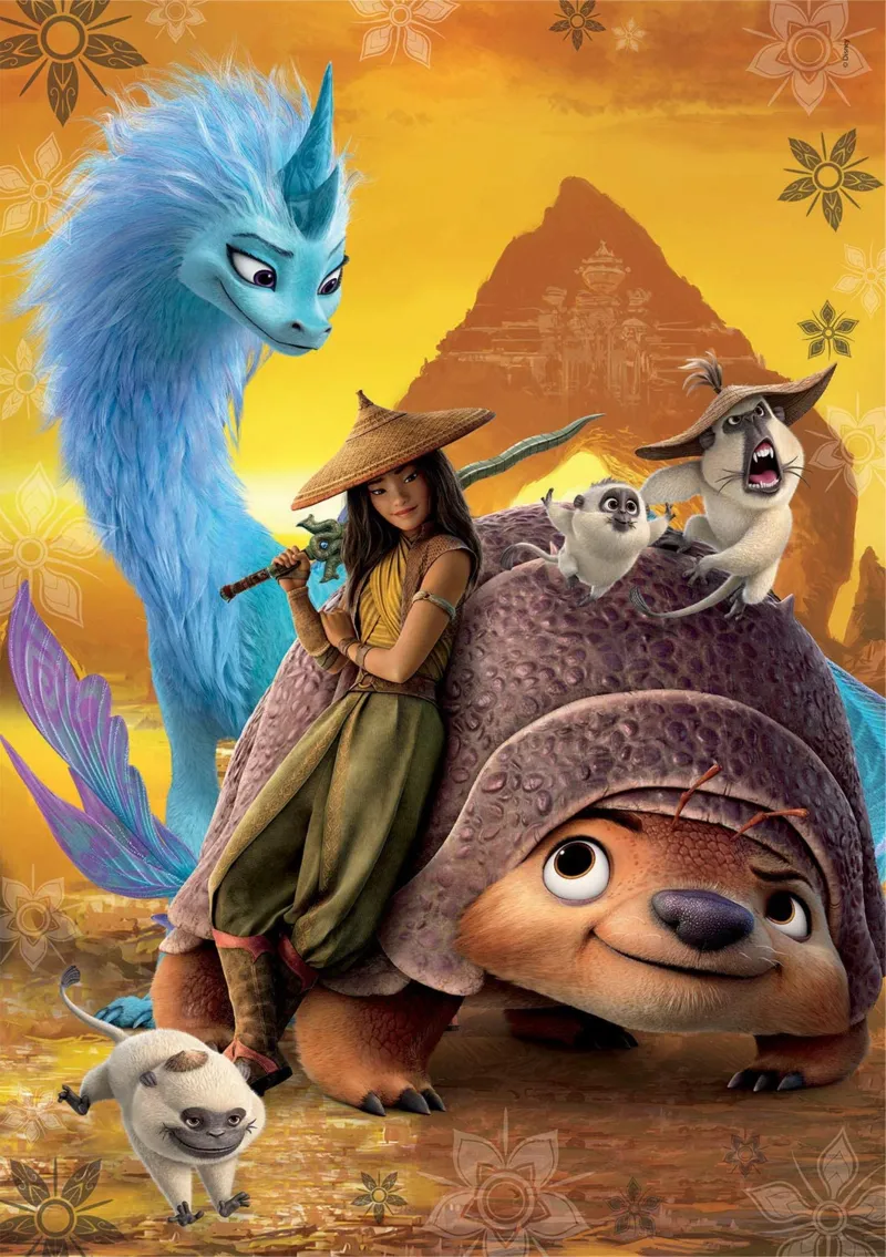 Puzzle Disney Raya - 60 pièces - Clementoni-27004