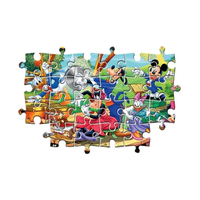2 Puzzles - Mickey and Friends - 2x60 Pieces