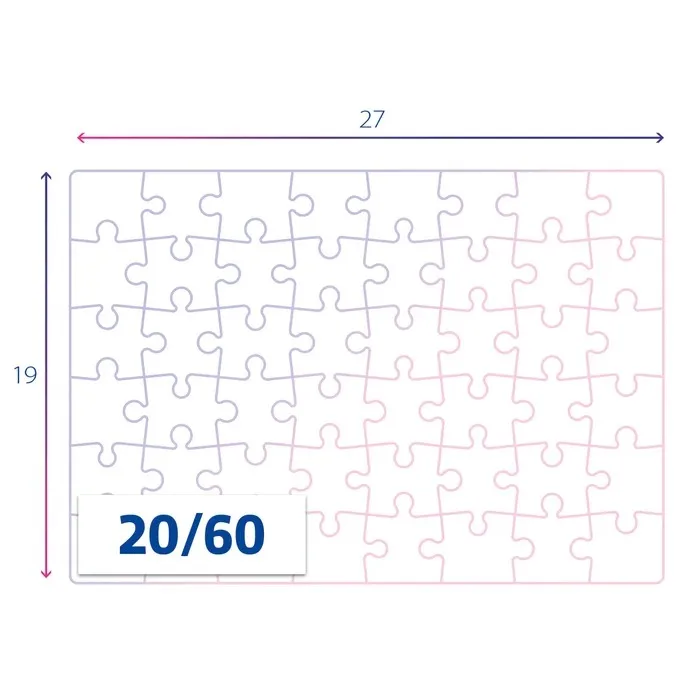 2 Puzzles - Mickey and Friends - 2x60 Pieces