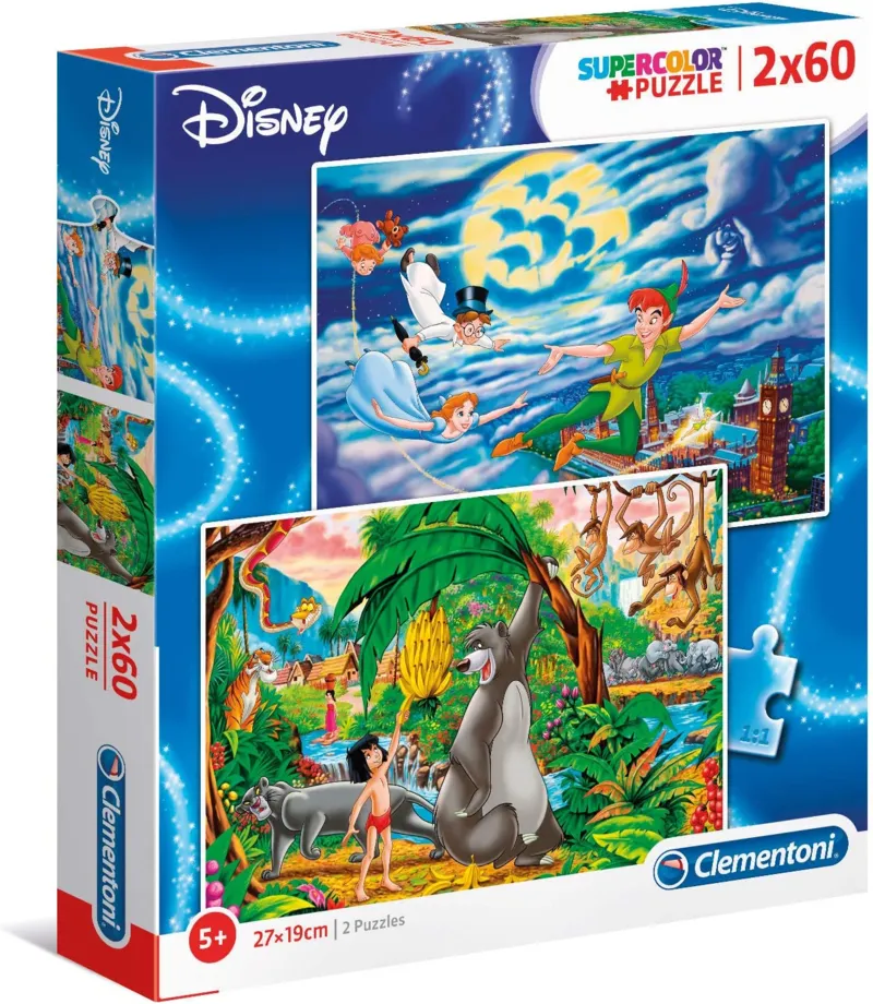 2 Puzzles - Disney - Clementoni | jigsawpuzzle.co.uk