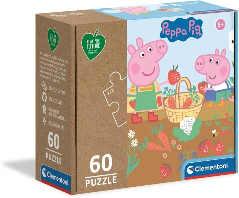 Clementoni - Jigsaw puzzle Peppa Pig - 60 pieces - Clementoni-26103 ...
