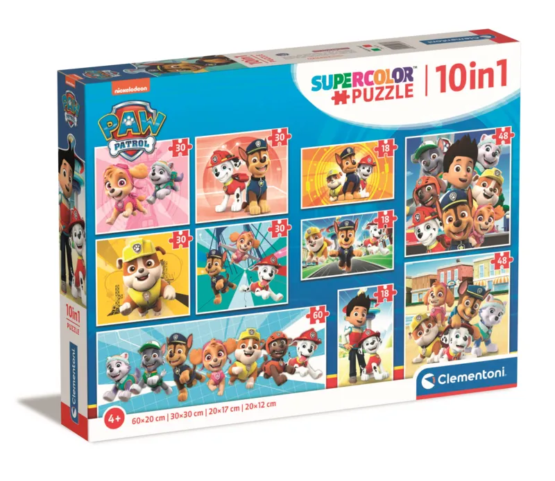 Puzzle 10 in 1 - Pat' Patrouille