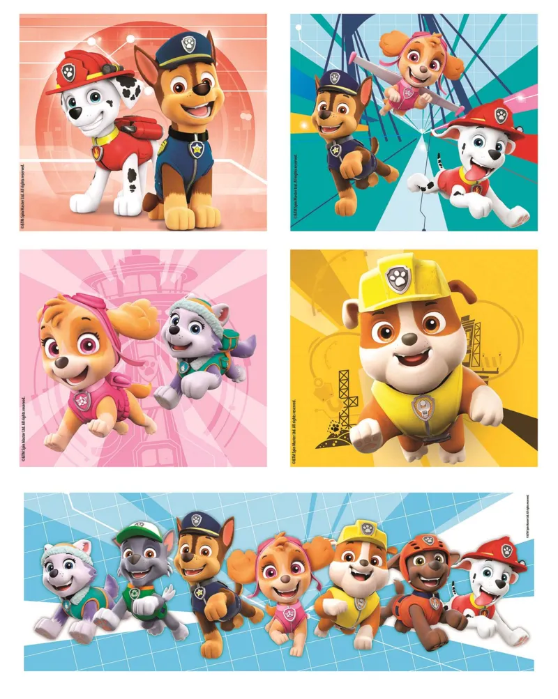 Puzzle 10 in 1 - Pat' Patrouille