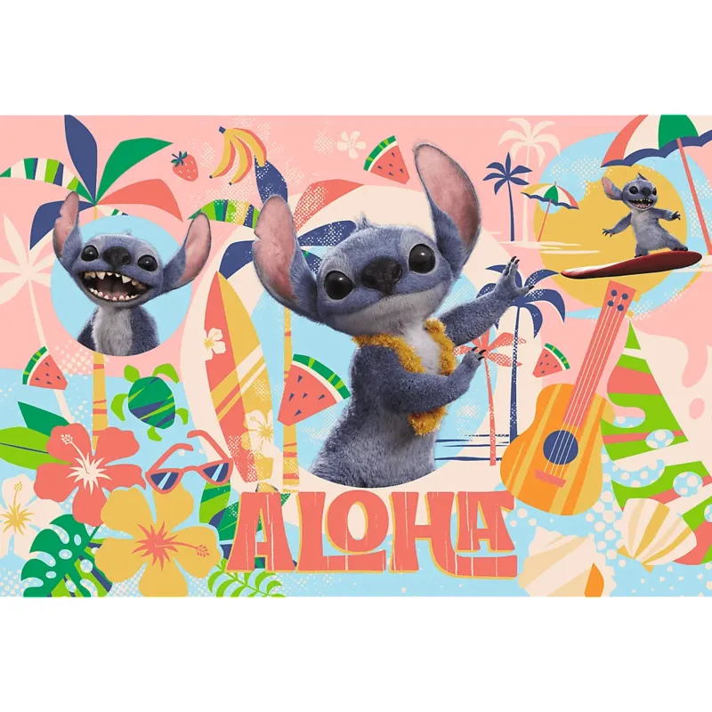 Stitch und Freunde in Aktion