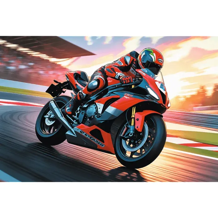 Fast motorbike