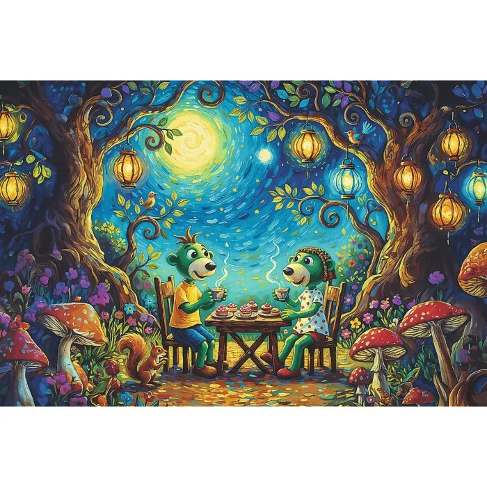 Inspired By Art - Meeting at the Cafe
