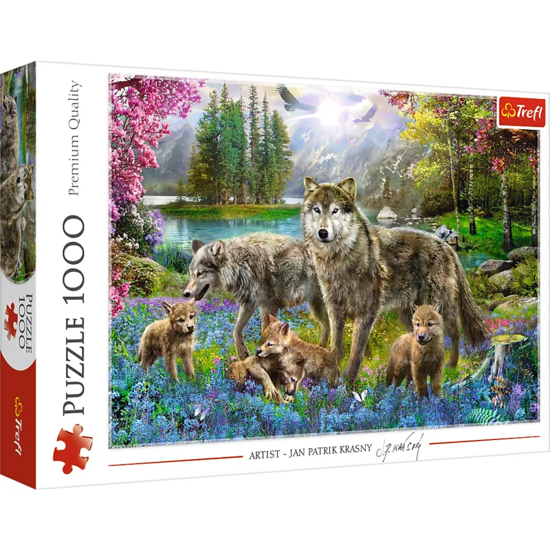 Wolfsfamilie