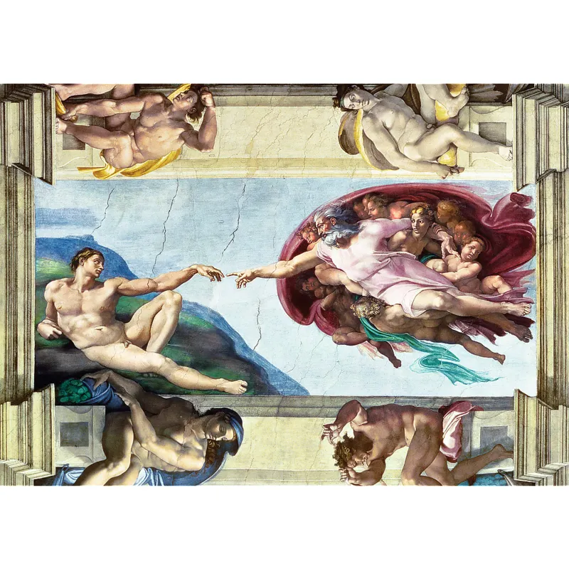 Michel Ange : The Creation of Adam
