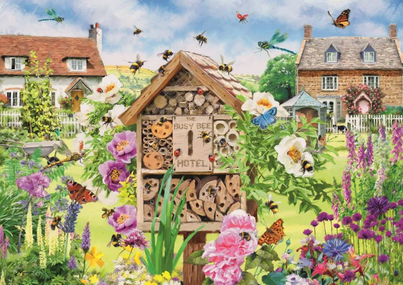 Tea Time: A Home for Bees