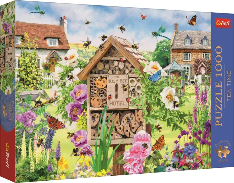 Tea Time: A Home for Bees