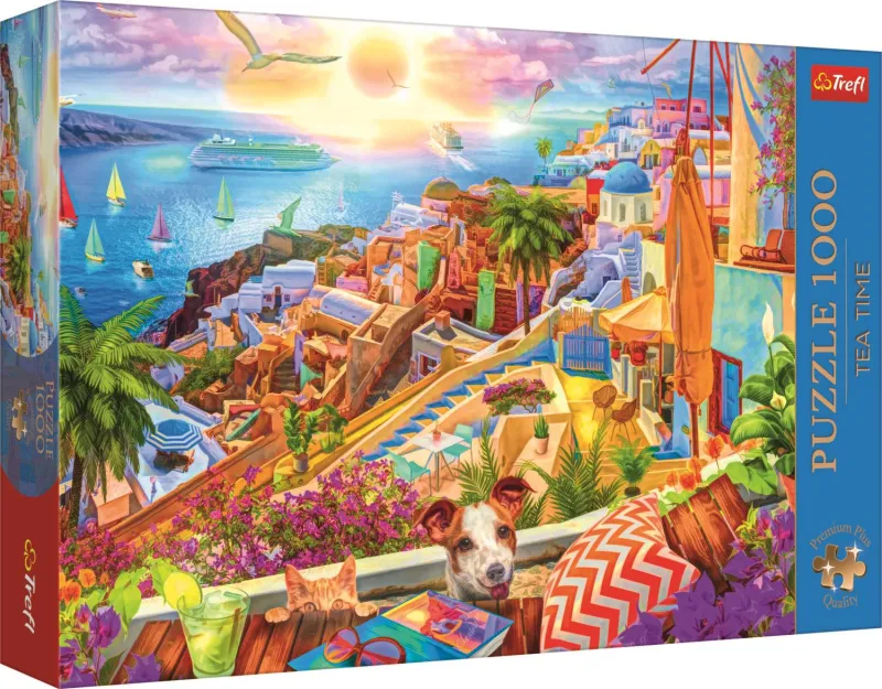 Tea Time: Visit Santorini