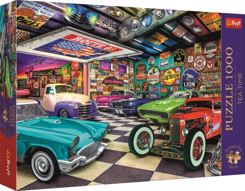 Tea Time: Car Collectors Garage