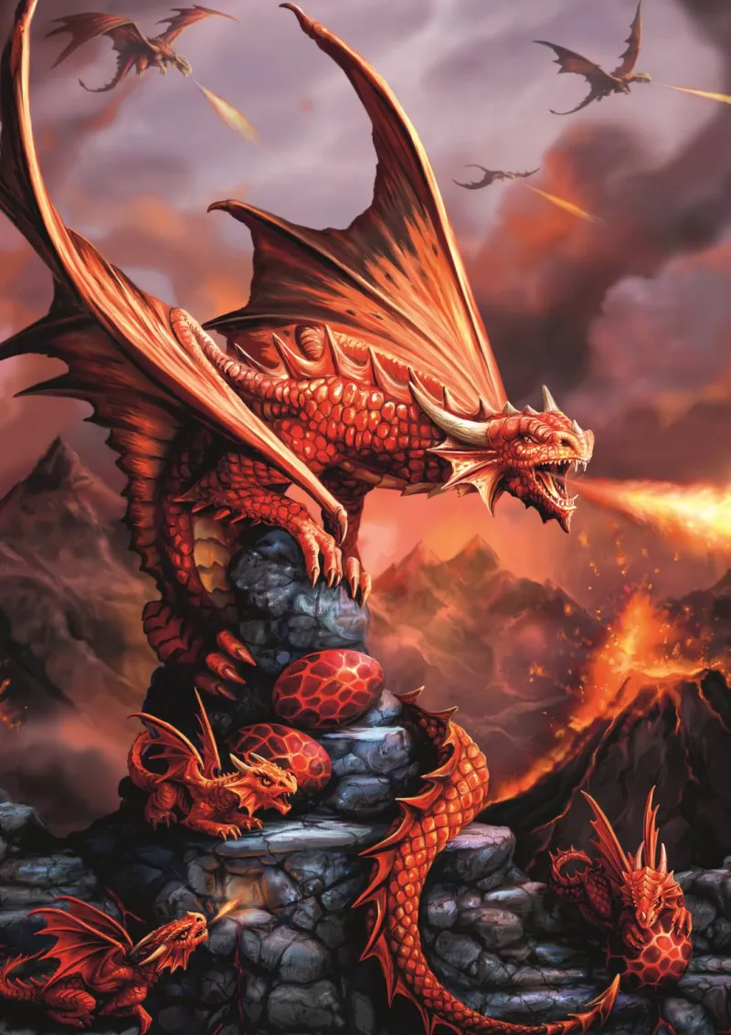 Fantasy Collection: Feuerdrache