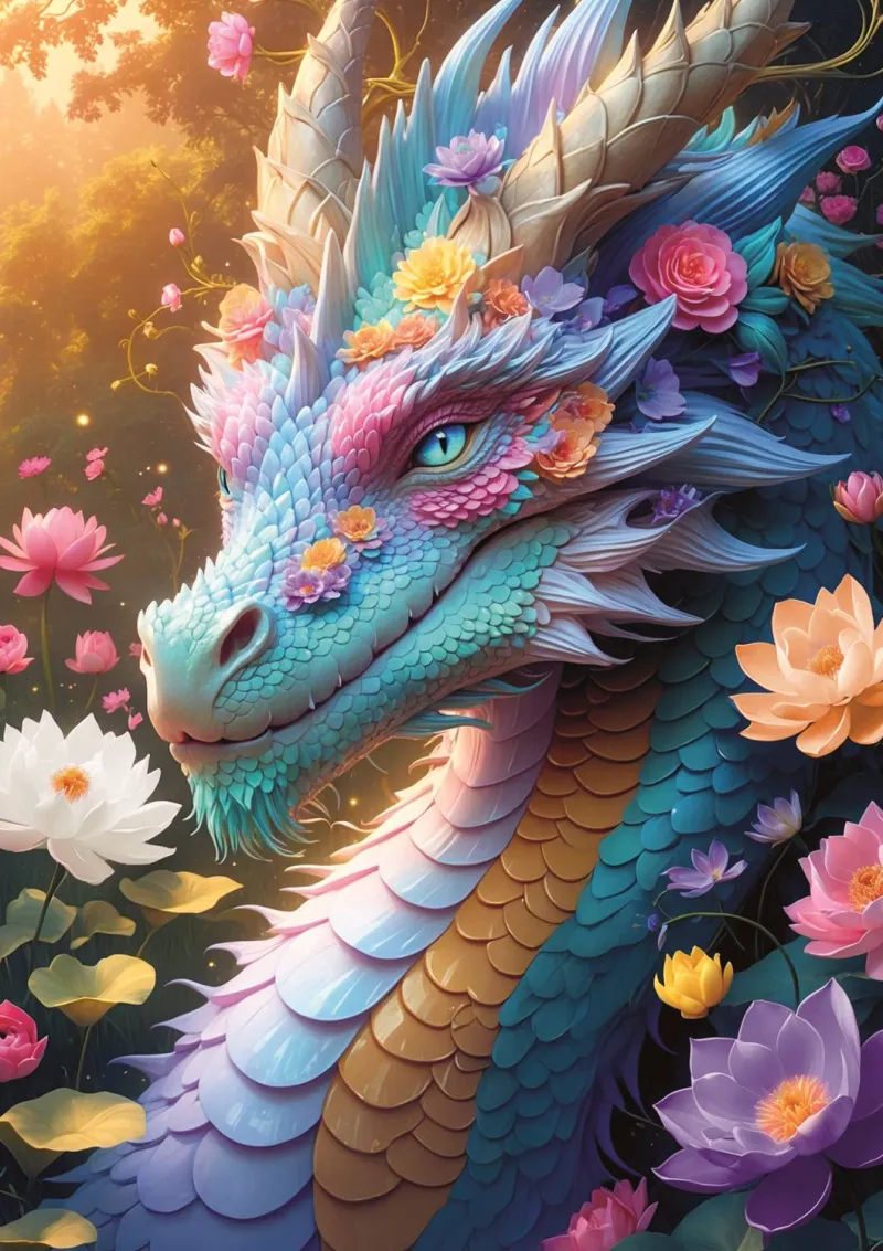 Colourful Dragon