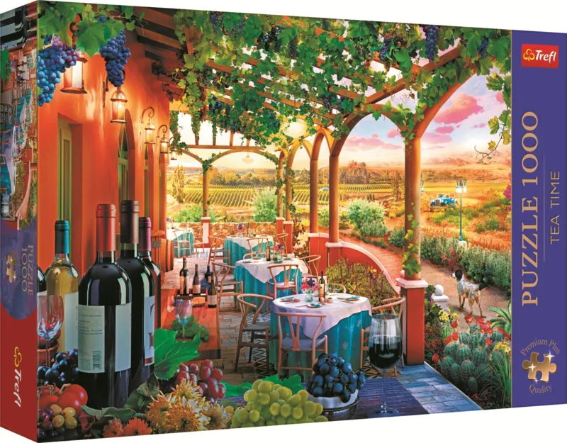 Tea Time: Italian Vineyard